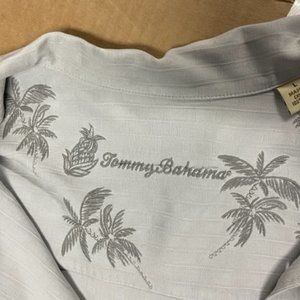 Men's Tommy Bahama 100% Silk Short Sleeve (Size Large)